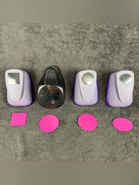 Marvy Uchida Paper Punchers Set of 4